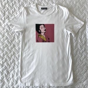 Geisha white medium t shirt - STUFF by Clay & Chloe